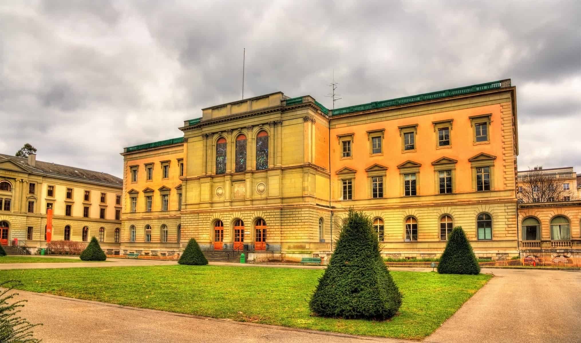 Uni Bastions, the oldest building of the University of Geneva - Switzerland